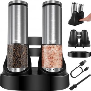 EIHO Electric Grinder Set USB rechargeable 6-level coarseness 95 ml ceramic core