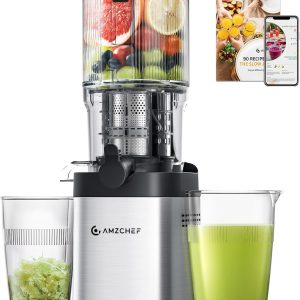 cold press juicer wide chute slow masticating juicer