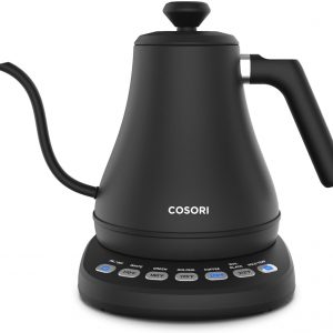 COSORI gooseneck kettle electric 5‑preset