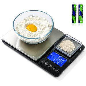 Dual Platform Digital Kitchen Scale high precision food scale